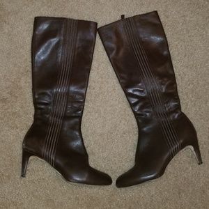 Cole Haan Shoes - Knee high soft brown leather Cole Haan boots Cole Haan Shoes - Knee high soft brown leather Cole Haan boots
